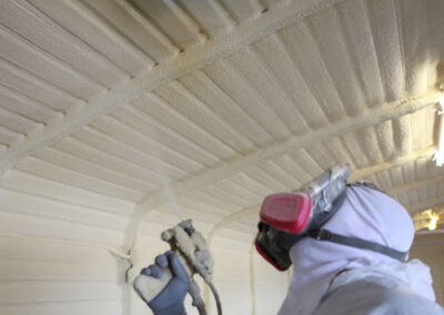 Spray Foam Insulation in Metal Buildings in Southeast Texas
